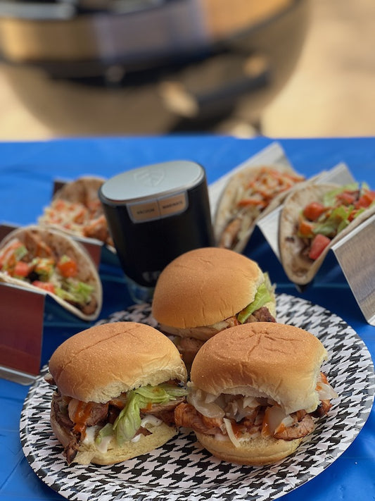 Tailgating Chicken Sliders and Tacos