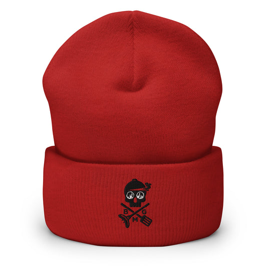 Red and Grey "Bamagrillmaster" Beanie