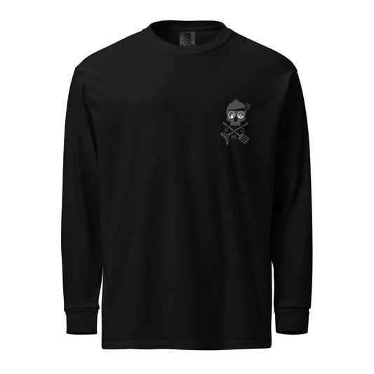 Black and White "AIGHT GUYS!!" Long Sleeve