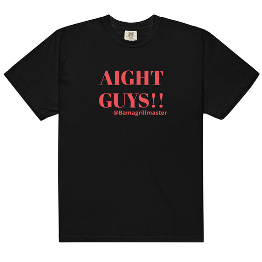 Black and Grey with Red "AIGHT GUYS!!" Shirt