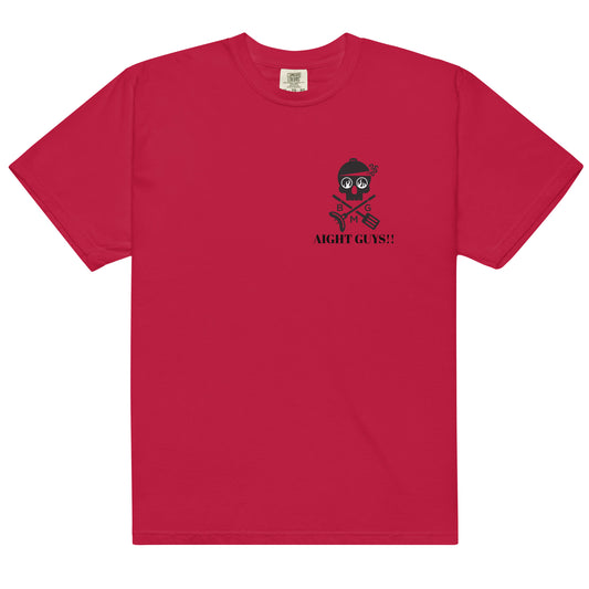 Red and White Logo Shirt