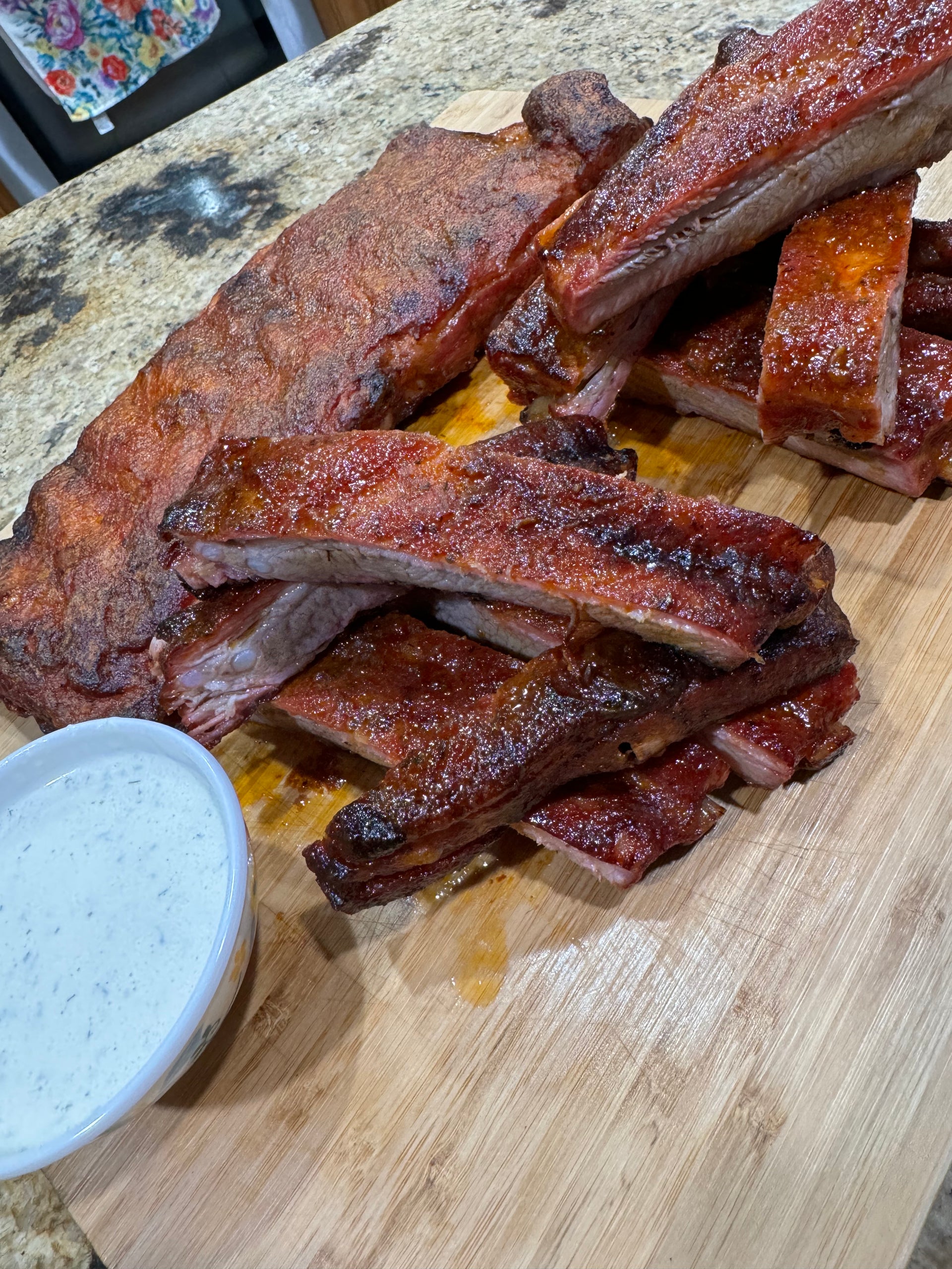 ranch dressing ribs Ribs and Ranch Salad