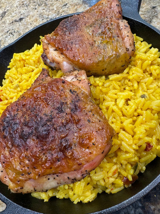 Grilled Chicken Thighs!