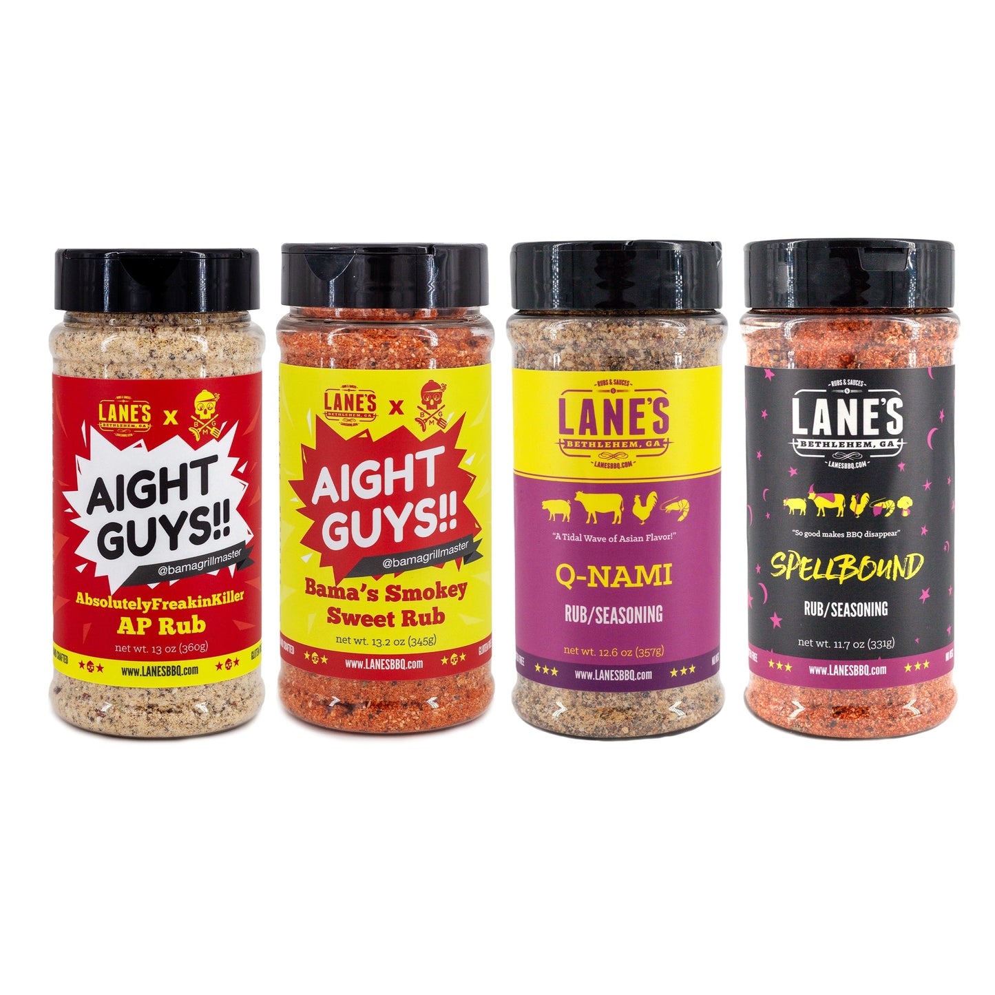 Bama & Lane's BBQ Rub Bundle